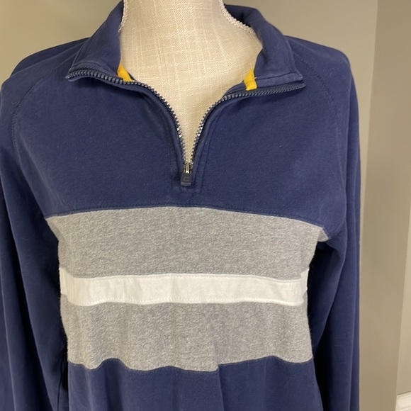 Chaps Men's Large long sleeved  1/4 zip pullover - Picture 2 of 9